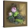 Pinecones And Peonies-Art and a Little Magic-Stretched Canvas