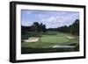 Pinehurst Golf Course No. 2, Hole 16-Stephen Szurlej-Framed Premium Giclee Print