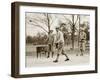 Pinehurst Golfers II-null-Framed Art Print