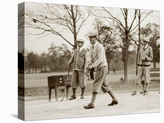 Pinehurst Golfers II-null-Stretched Canvas