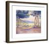 Pines Along the Shore-Henri Edmond Cross-Framed Premium Giclee Print