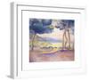Pines Along the Shore-Henri Edmond Cross-Framed Premium Giclee Print