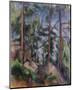 Pines and Rocks, c.1897-Paul Cézanne-Mounted Art Print