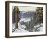 Pines in Winter-George Gardner Symons-Framed Giclee Print