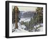 Pines in Winter-George Gardner Symons-Framed Giclee Print