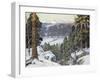 Pines in Winter-George Gardner Symons-Framed Giclee Print