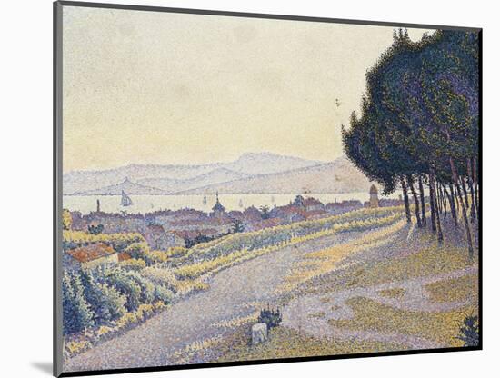 Pinewood, St. Tropez, Bois de Pins-St Tropez-Paul Signac-Mounted Giclee Print