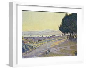 Pinewood, St. Tropez-Paul Signac-Framed Giclee Print