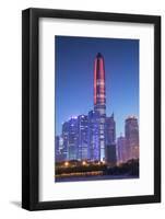 Ping An International Finance Centre (world's 4th tallest building in 2017 at 600m) and Civic Squar-Ian Trower-Framed Photographic Print