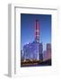 Ping An International Finance Centre (world's 4th tallest building in 2017 at 600m) and Civic Squar-Ian Trower-Framed Photographic Print