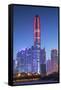 Ping An International Finance Centre (world's 4th tallest building in 2017 at 600m) and Civic Squar-Ian Trower-Framed Stretched Canvas