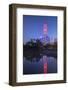 Ping An International Finance Centre, world's fourth tallest building in 2017 at 600m, Futian, Shen-Ian Trower-Framed Photographic Print