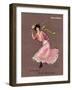 Ping Pong Girl-Hamilton King-Framed Giclee Print