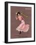 Ping Pong Girl-Hamilton King-Framed Giclee Print