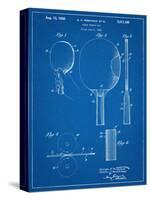 Ping Pong Paddle Patent-null-Stretched Canvas