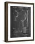 Ping Pong Paddle Patent-null-Framed Art Print