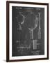 Ping Pong Paddle Patent-null-Framed Art Print