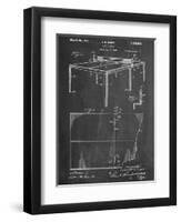 Ping Pong Table Patent-null-Framed Art Print