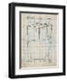 Ping Pong Table Patent-Cole Borders-Framed Art Print