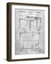 Ping Pong Table Patent-Cole Borders-Framed Art Print