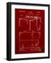 Ping Pong Table Patent-Cole Borders-Framed Art Print