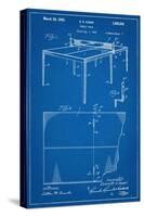 Ping Pong Table Patent-null-Stretched Canvas