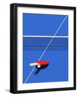 Pingpong-Robert Farkas-Framed Art Print