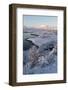 Pingvallavatn Lake with the Shore and Distant Mountains Covered in Snow-Lee Frost-Framed Photographic Print