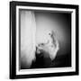 Pinhole Camera Shot of Standing Topless Woman in Hoop Skirt-Rafal Bednarz-Framed Photographic Print