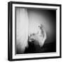 Pinhole Camera Shot of Standing Topless Woman in Hoop Skirt-Rafal Bednarz-Framed Photographic Print