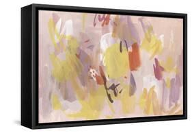 Pink Abstraction I-Melissa Wang-Framed Stretched Canvas