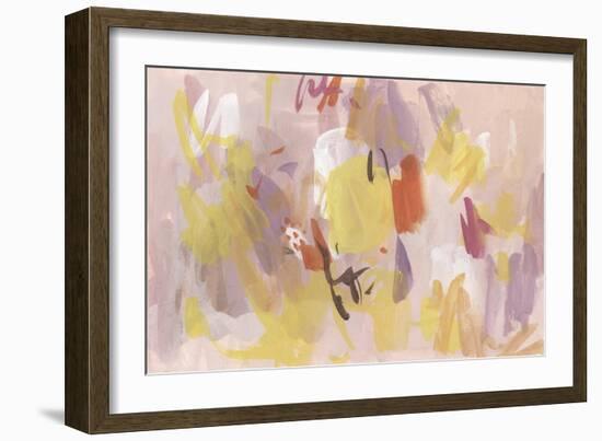 Pink Abstraction I-Melissa Wang-Framed Art Print