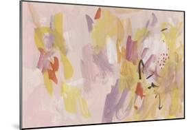 Pink Abstraction II-Melissa Wang-Mounted Premium Giclee Print