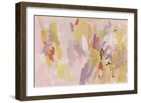 Pink Abstraction II-Melissa Wang-Framed Art Print