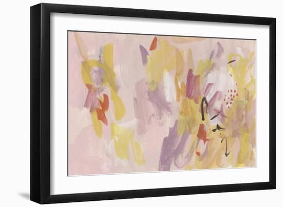 Pink Abstraction II-Melissa Wang-Framed Art Print