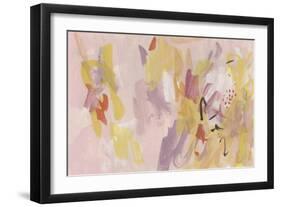 Pink Abstraction II-Melissa Wang-Framed Art Print