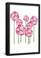 Pink Allium-null-Framed Poster