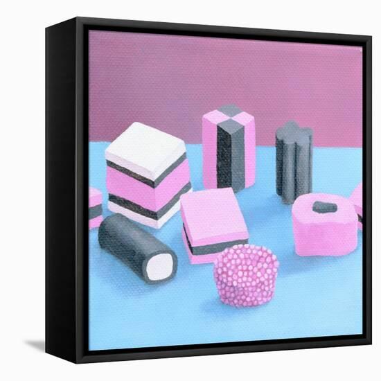 Pink Allsorts, 2003-Ann Brain-Framed Stretched Canvas
