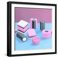 Pink Allsorts, 2003-Ann Brain-Framed Giclee Print