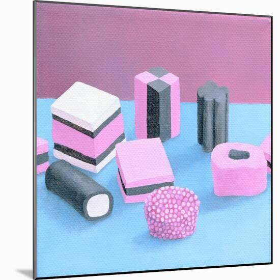 Pink Allsorts, 2003-Ann Brain-Mounted Giclee Print