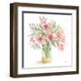 Pink Amaryllis-Leslie Trimbach-Framed Art Print