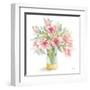 Pink Amaryllis-Leslie Trimbach-Framed Art Print