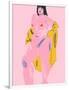 Pink &Amp; Yellow Nude-Francesco Gulina-Framed Photographic Print