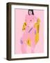 Pink &Amp; Yellow Nude-Francesco Gulina-Framed Photographic Print