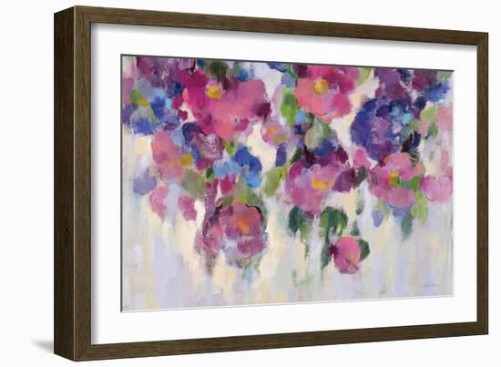 Pink and Blue I Crop-Silvia Vassileva-Framed Art Print