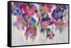 Pink and Blue I Crop-Silvia Vassileva-Framed Stretched Canvas