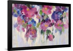 Pink and Blue I Crop-Silvia Vassileva-Framed Art Print