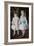 Pink and Blue or Portrait of the Demoiselles Cahen D'anvers by Pierre Auguste Renoir-null-Framed Giclee Print