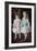 Pink and Blue or Portrait of the Demoiselles Cahen D'anvers by Pierre Auguste Renoir-null-Framed Giclee Print