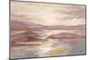 Pink and Gold Landscape-Silvia Vassileva-Mounted Art Print